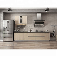 modern luxury wood kitchen cabinet grey pantry cupboard italian kitchen cabinet melamine